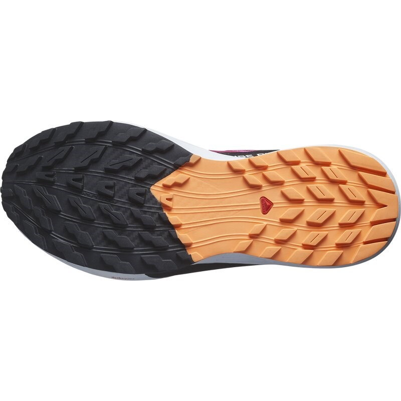 Salomon Damen Trailrunningschuhe SHOES SENSE RIDE 5 GTX W Rose - Rosenviolett/Weiß/Paradiesvogelblume