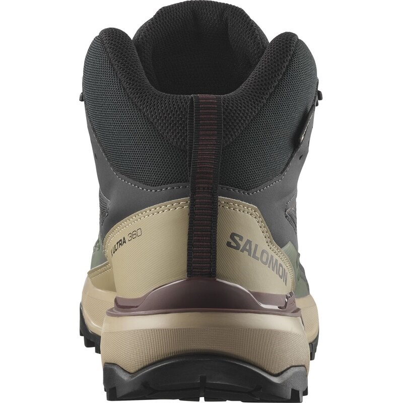 Salomon Herren Multifunktionsstiefel SHOES X ULTRA 360 MID GTX - Phantom/Wüstenbraun/Rumrosine