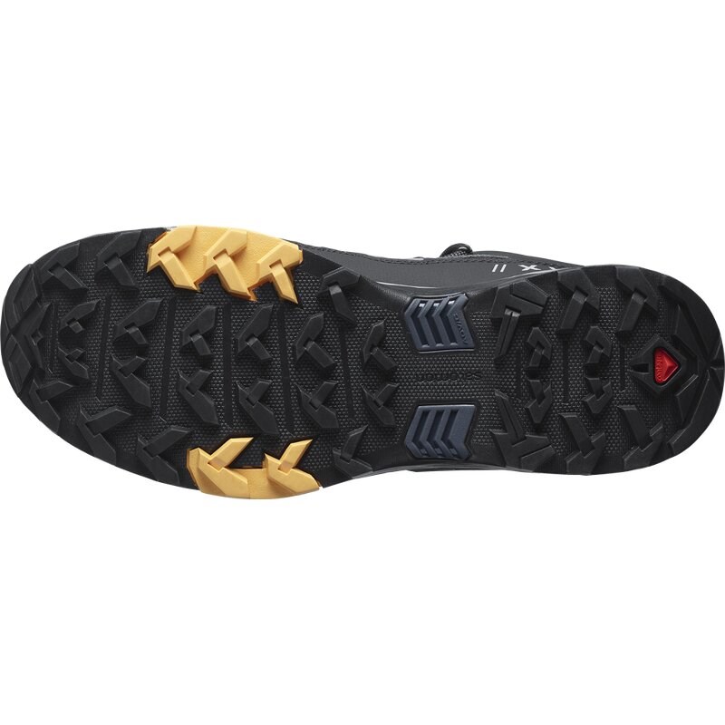 Salomon Herren Stiefel SHOES X ULTRA 4 MID WINTER TS CSWP - Quiet Shade/Schwarz/Warm Apricot