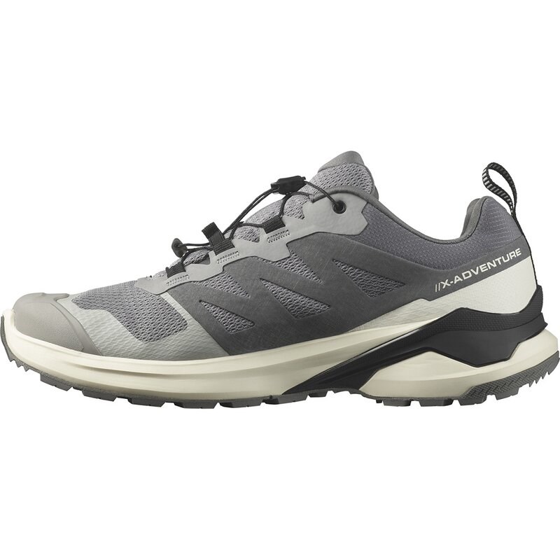 Salomon Herren Trailrunningschuhe SHOES X-ADVENTURE GTX Gray - Grauer Flanell/Vanilleeis/Schwarz