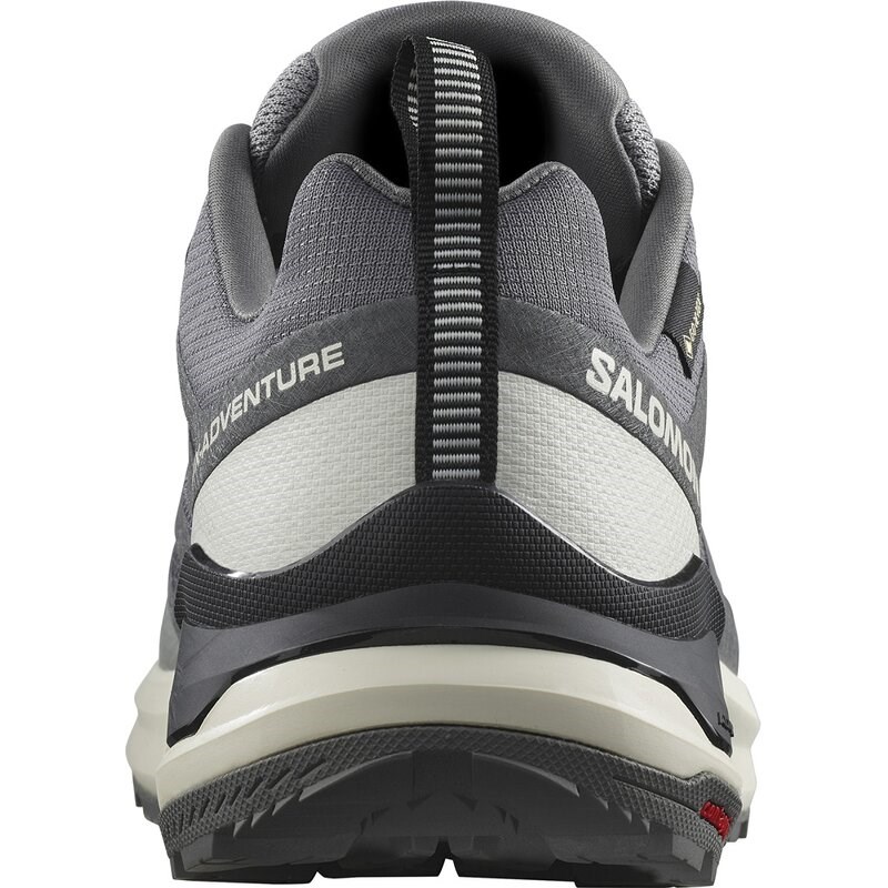 Salomon Herren Trailrunningschuhe SHOES X-ADVENTURE GTX Gray - Grauer Flanell/Vanilleeis/Schwarz
