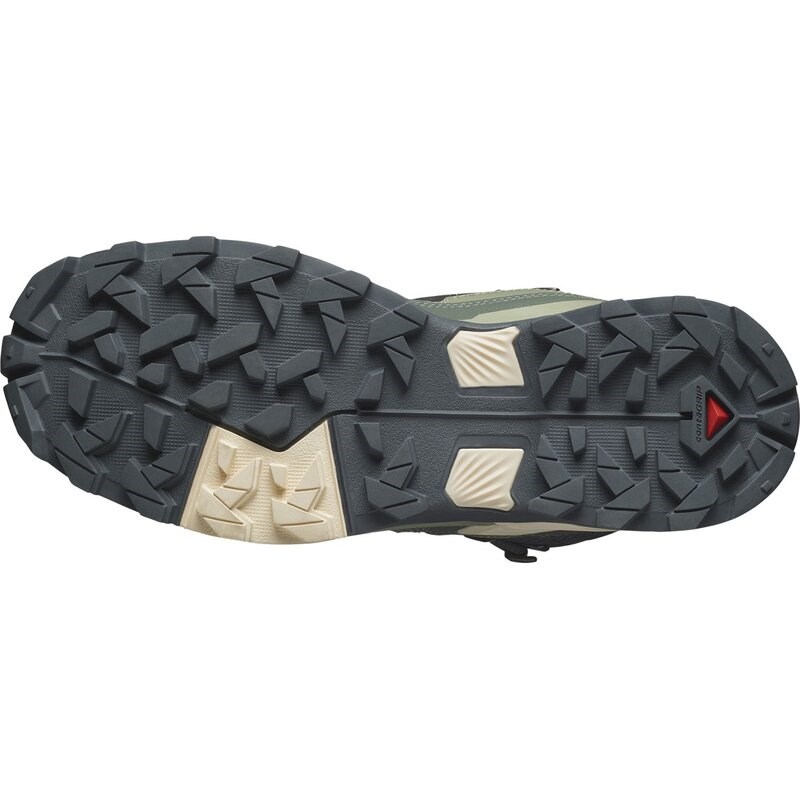 Salomon Damen Trekkingstiefel SHOES X ULTRA 5 MID GTX W - Turbulenz/Sedona Salbei/Zarter Pfirsich