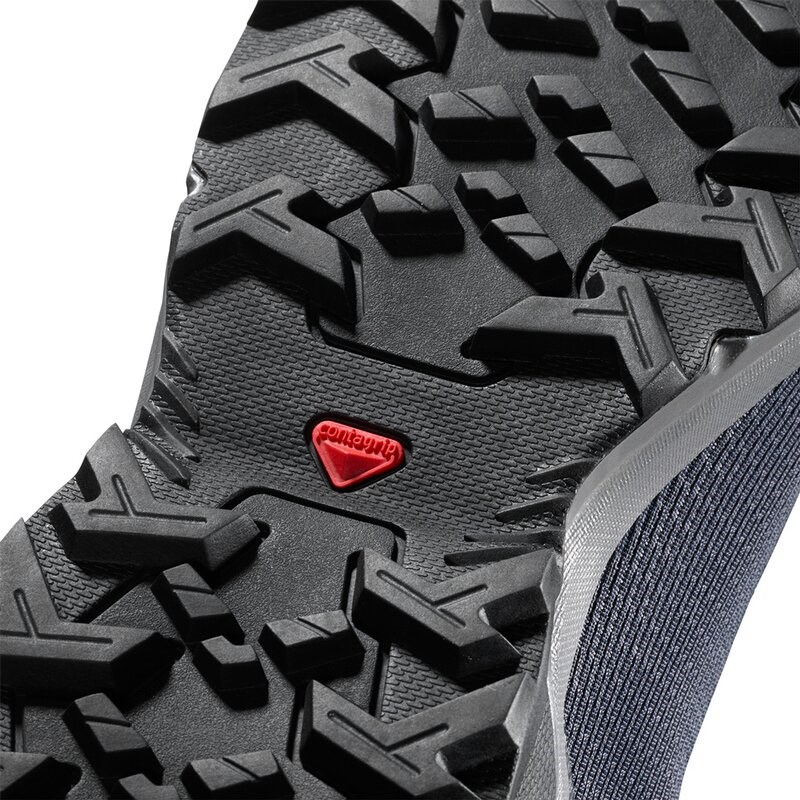 Salomon Damen Wanderschuhe "X Reveal - Ebenholz/Schwarz/Stiller Farbton