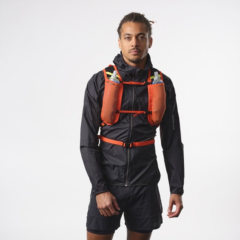 Salomon Rucksack CROSS 12 DRAGON - DRAGON FIRE/CHERRY TOMATO