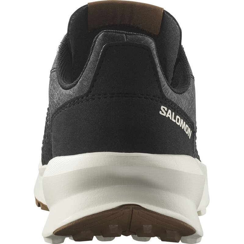 Salomon Kinder Trekkinghalbschuhe SHOES PATROL PLAY JUNIOR - Schwarz/Vanilleeis/Brauner Zucker