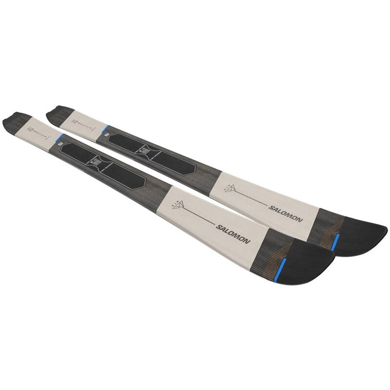 Salomon Herren Freeride Ski N MTN 96 CARB Rain - Regentag/Prozessblau/Schwarz