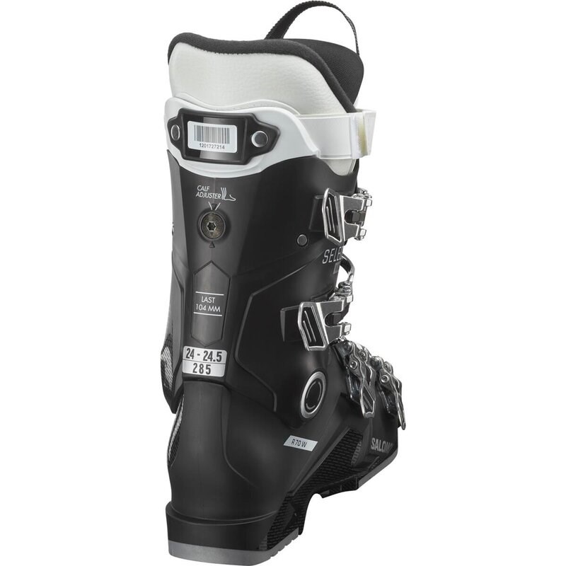 Salomon Damen Ski-Schuhe ALP. BOOTS SELECT WIDE R70 - Schwarz/Weiß/Silber Metallic