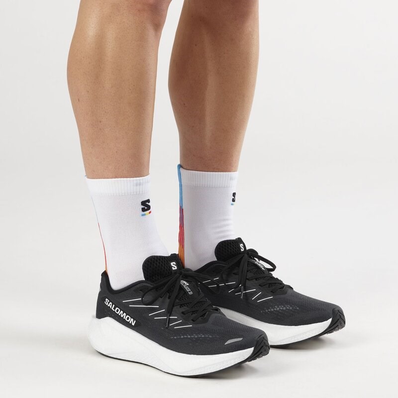 Salomon Herren Laufschuhe SHOES AERO BLAZE 3 - Phantom/Weiß/Schwarz