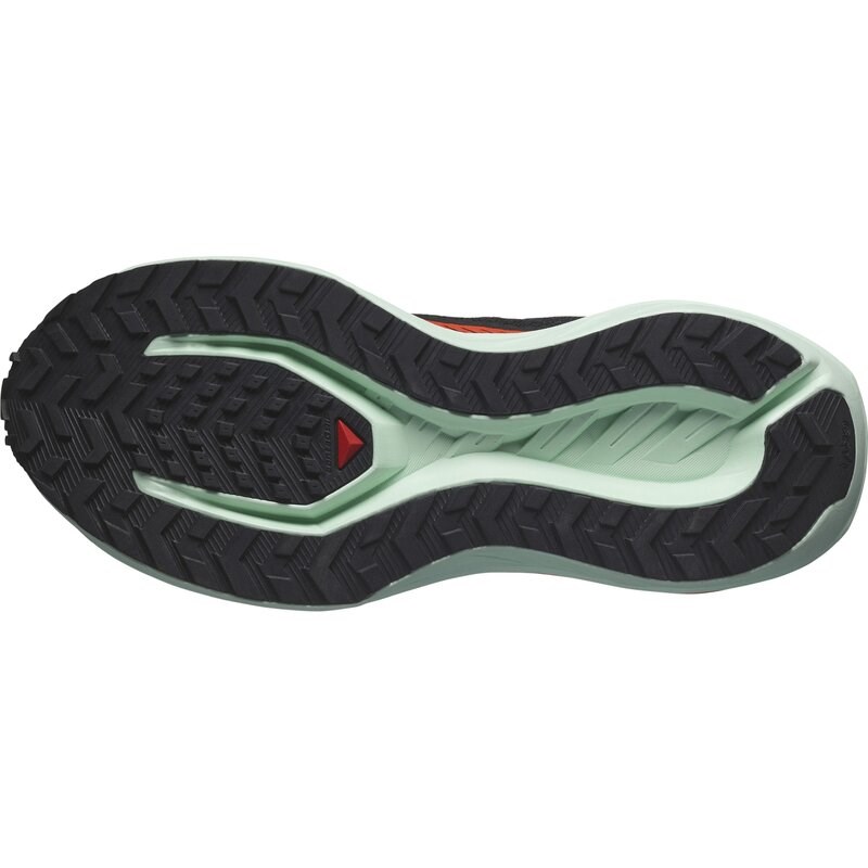 Salomon Damen Laufschuhe SHOES DRX DEFY GRVL W - Schwarz/Kirschtomate/Bay