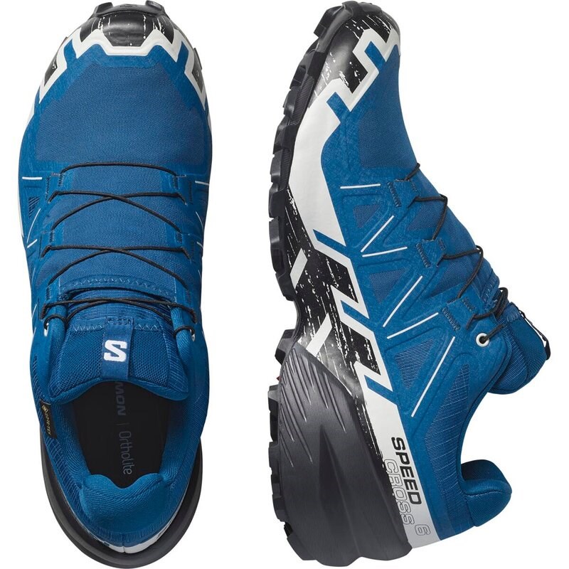 Salomon Herren Trailrunningschuhe SHOES SPEEDCROSS 6 GTX - Poseidon/Schwarz/Lunar Rock