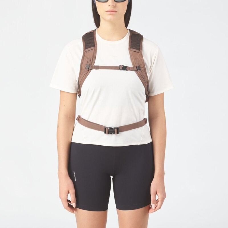 Salomon Kleintasche TRAILBLAZER - MUSTANG / Black Coffee