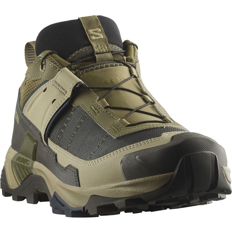 Salomon Herren Multifunktionsschuhe SHOES X ULTRA 5 GTX Martini - Martini Olive/Graugrün/Blue Night