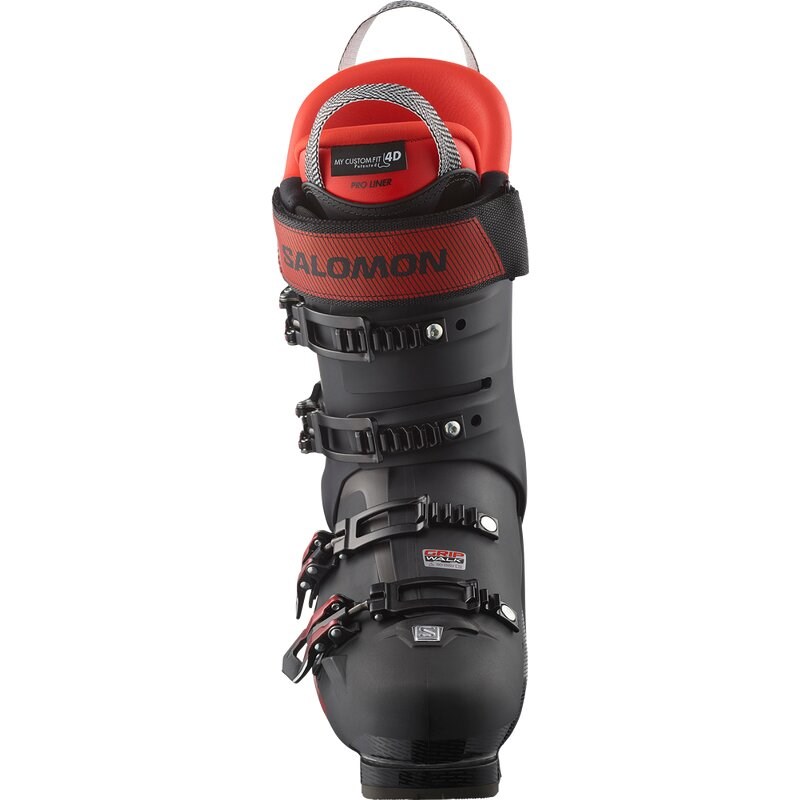 Salomon Herren Ski-Schuhe ALP. BOOTS - Schwarz/Rot/Beluga
