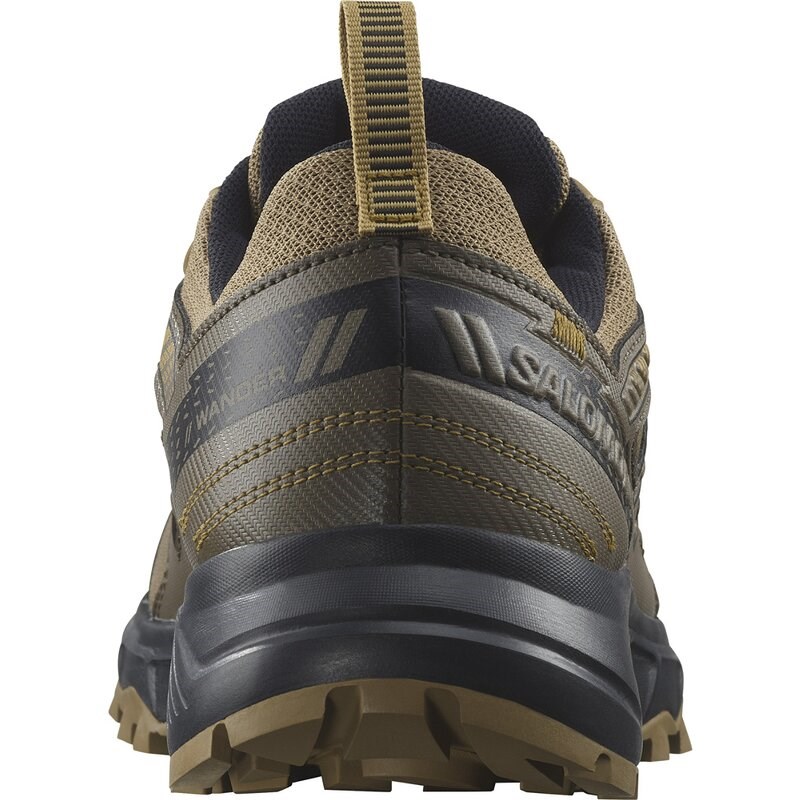 Salomon Herren Trailrunningschuhe SHOES WANDER GTX - Antikbronze/Kantine/Südliches Moos