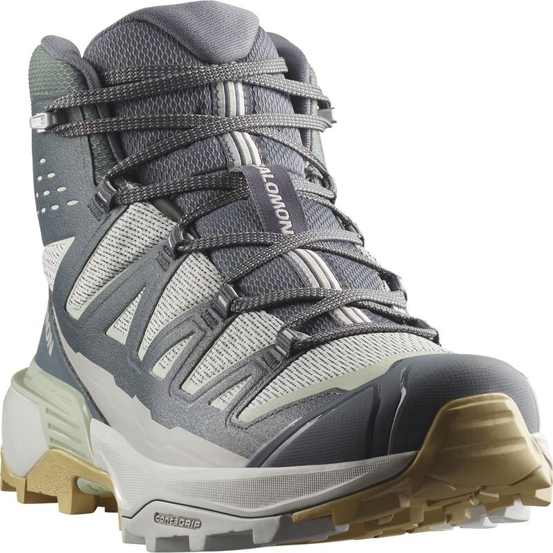 Salomon Herren Multifunktionsstiefel SHOES X ULTRA 360 EDGE MID GTX - Grauviolett/Turbulenz/Meerschaum