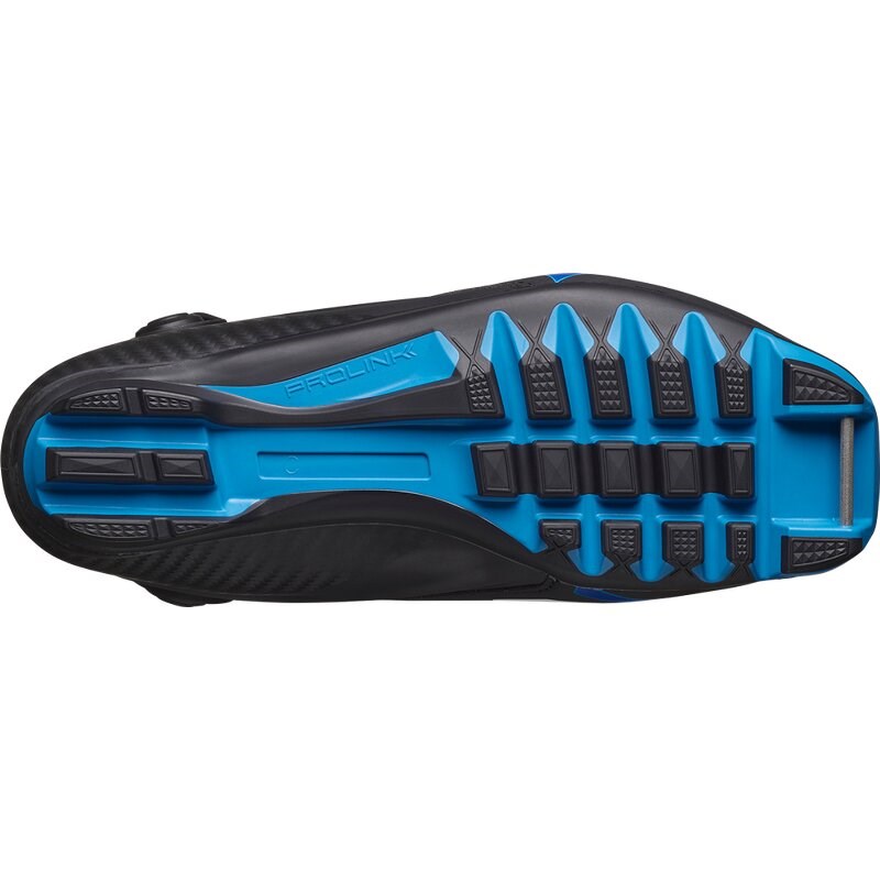 Salomon Kinder Skating-Langlaufschuhe - Schwarz/Prozessblau