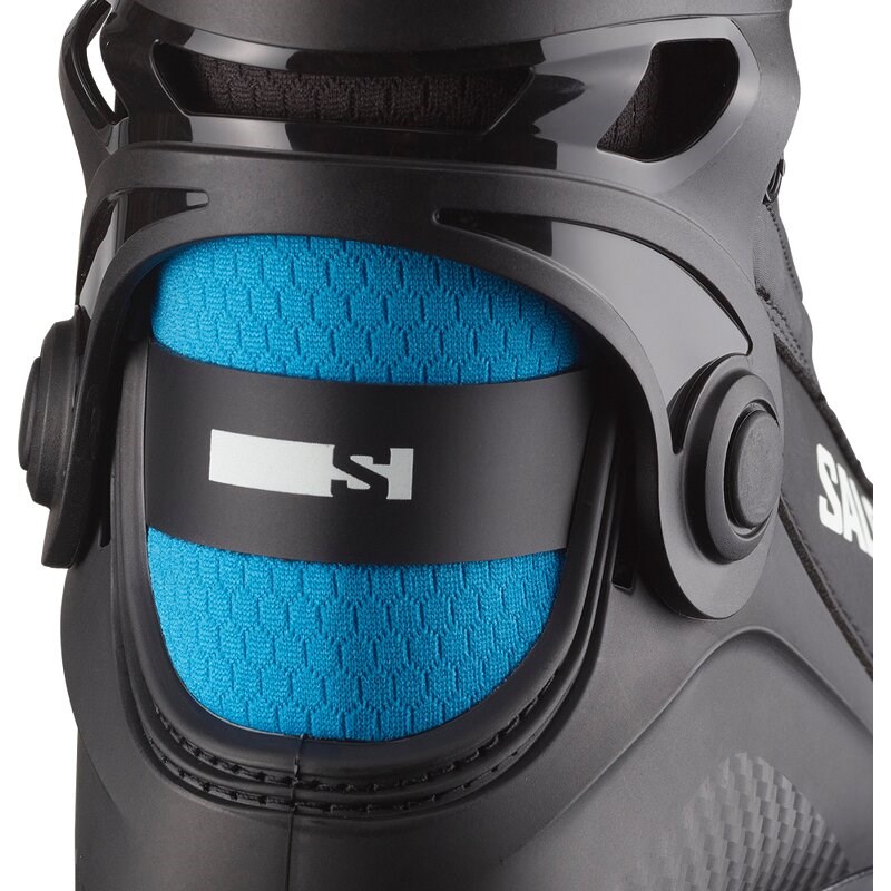 Salomon Kinder Skating-Langlaufschuhe - Schwarz/Prozessblau