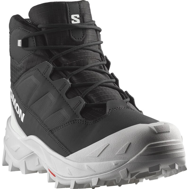 Salomon Herren Stiefel SHOES CROSSTRAK WP - Schwarz/Schwarz/Weiß