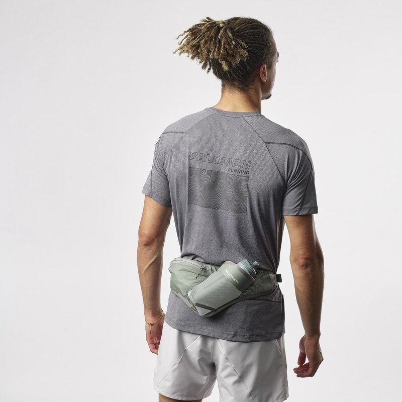 Salomon Kleintasche ACTIVE BELT 3D BOTTLE Lily - Seerosenblatt/Lorbeerkranz