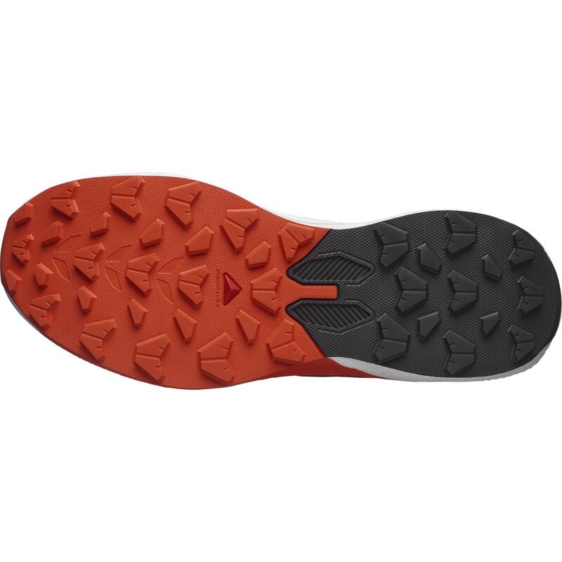 Salomon Herren Trailrunningschuhe SHOES PULSAR - Schwarz/Weiß/Kirschtomate