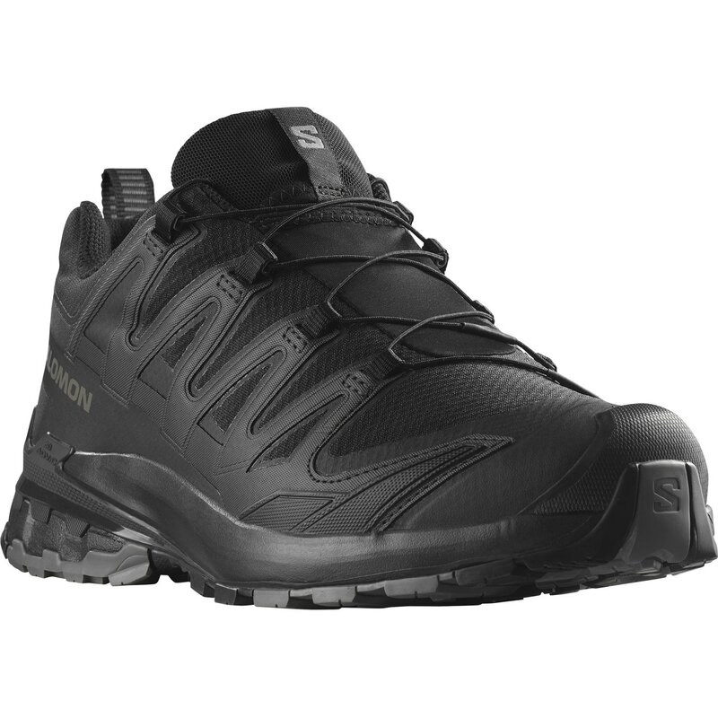 Salomon Herren Trailrunningschuhe SHOES XA PRO 3D V9 WIDE GTX - Schwarz/Phantom/Zinn