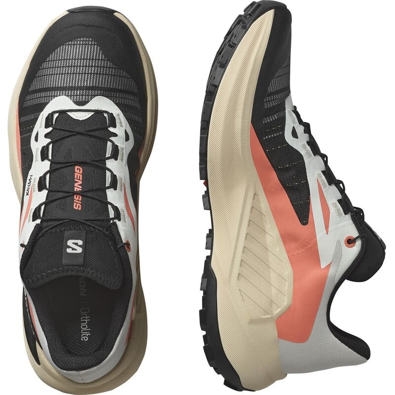 Salomon Damen Trailrunningschuhe SHOES GENESIS W - Fusionskoralle/Zarter Pfirsich/Schwarz