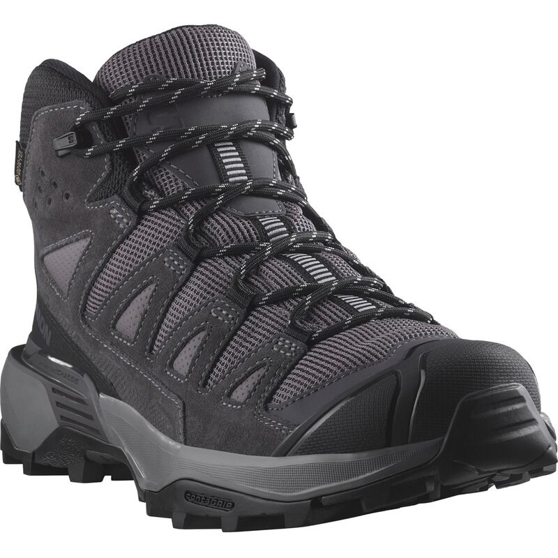Salomon Damen Multifunktionsstiefel SHOES X ULTRA 360 LTR MID GTX W - Hai/Neun Eisen/Wolkengrau