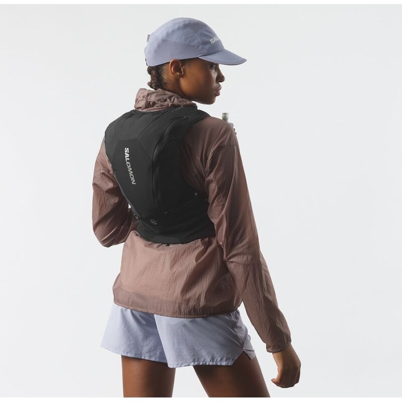 Salomon Rucksack ADV SKIN 12 SET - SCHWARZ