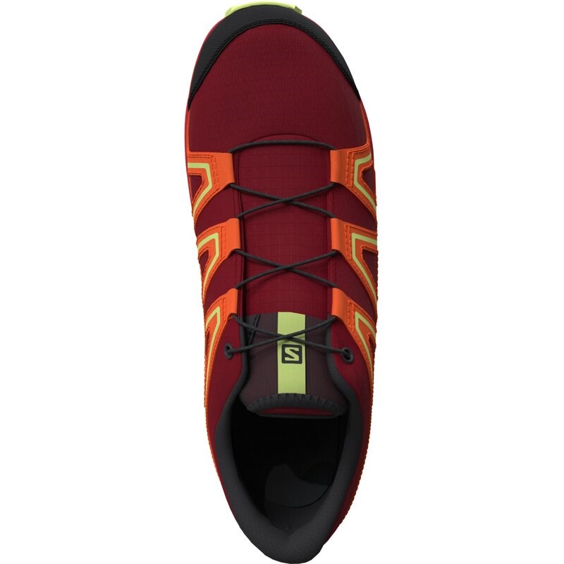 Salomon Kinder Multifunktionsschuhe SHOES SPEEDCROSS WP J Red - Rote Dahlie/Rotorange/Scharfes Grün