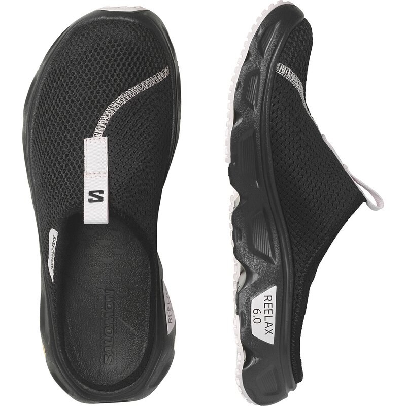 Salomon Damen Freizeitschuhe SHOES REELAX SLIDE 6.0 W - Schwarz/Schwarz/Wiegenrosa