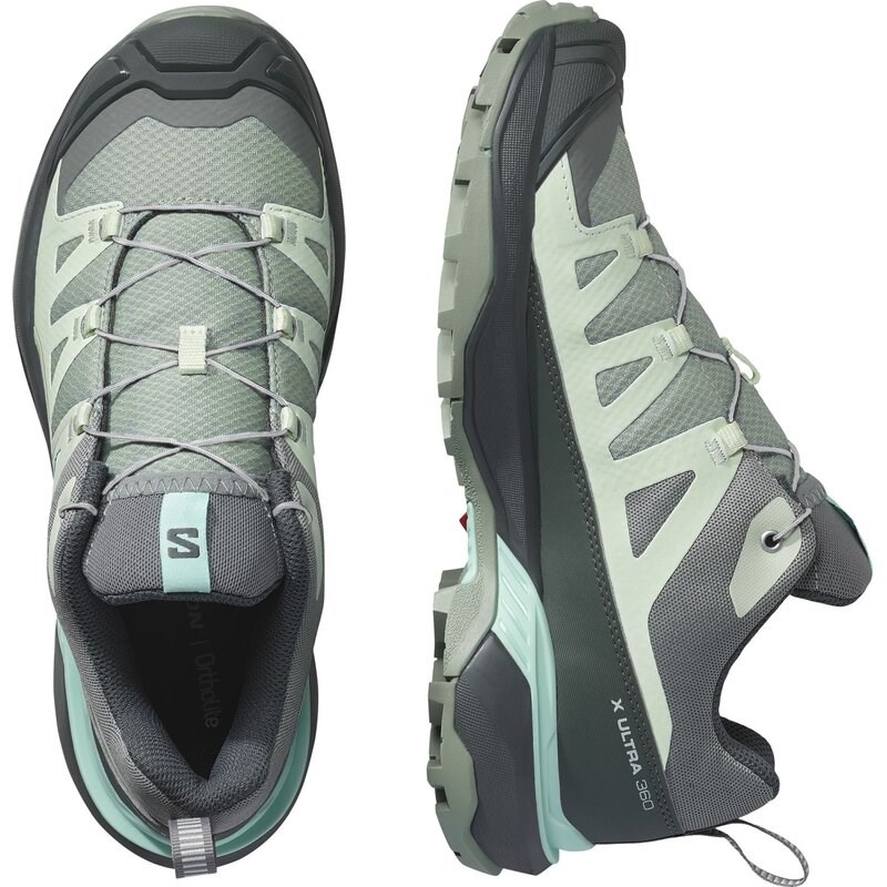 Salomon Damen Multifunktionsschuhe SHOES X ULTRA 360 W - Grünes Milieu/Urban Chic/Klares Wasser
