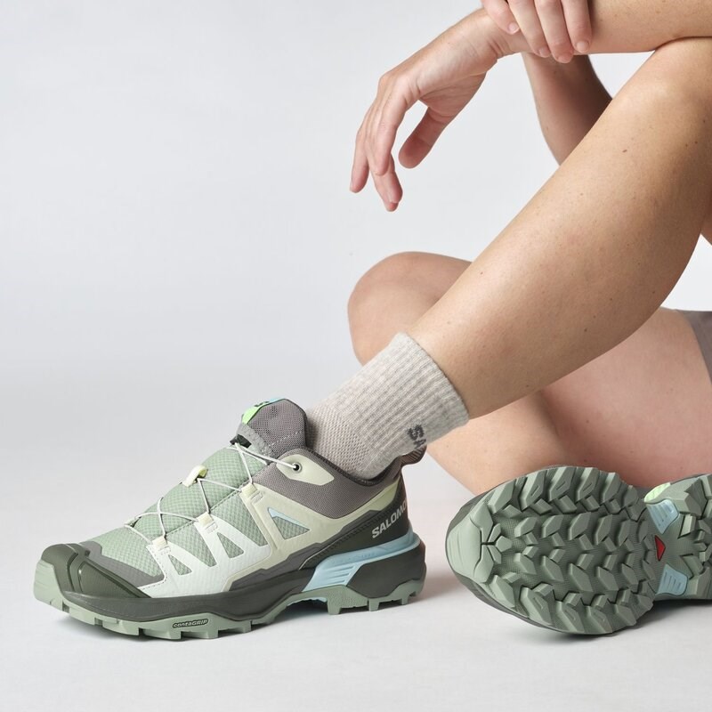 Salomon Damen Multifunktionsschuhe SHOES X ULTRA 360 W - Grünes Milieu/Urban Chic/Klares Wasser