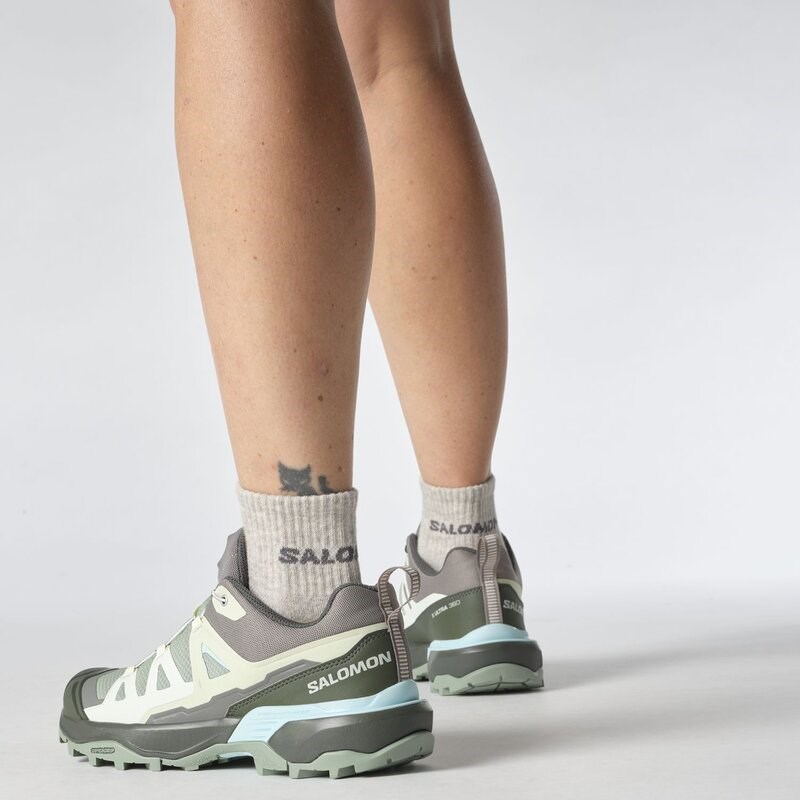 Salomon Damen Multifunktionsschuhe SHOES X ULTRA 360 W - Grünes Milieu/Urban Chic/Klares Wasser