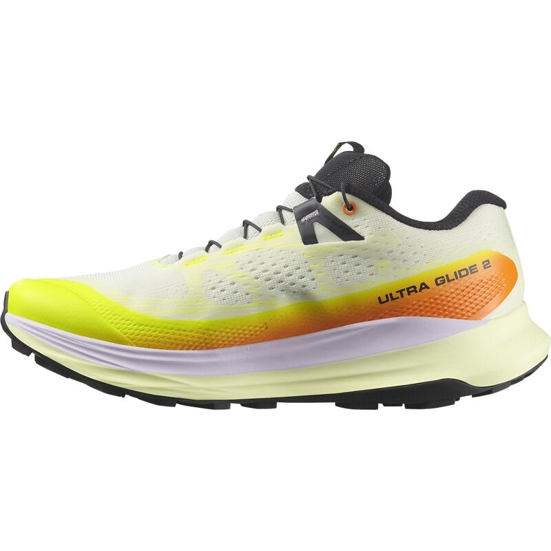 Salomon Damen Trailrunningschuhe SHOES ULTRA GLIDE 2 W - Vanilla Ice/Sulphur Spring/Orchid P