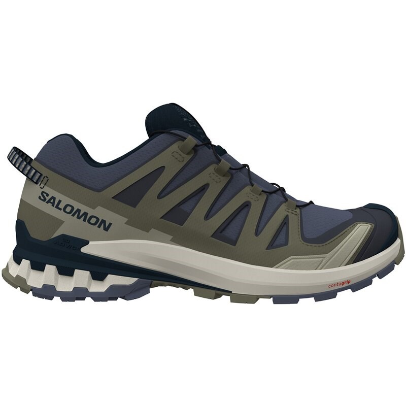 Salomon Herren Trailrunningschuhe SHOES XA PRO 3D V9 - Tusche/Olivennacht/Aloe Wash