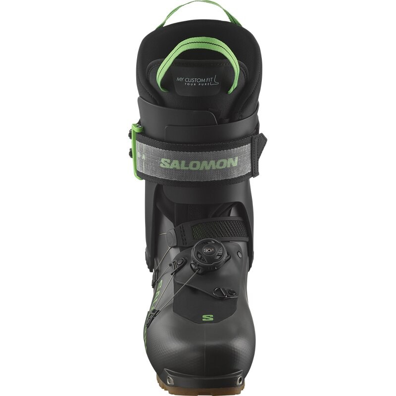 Salomon Herren Ski-Schuhe ALP. BOOTS MTN SUMMIT - Anthrazit/Schwarz/Pastell-Neongrün