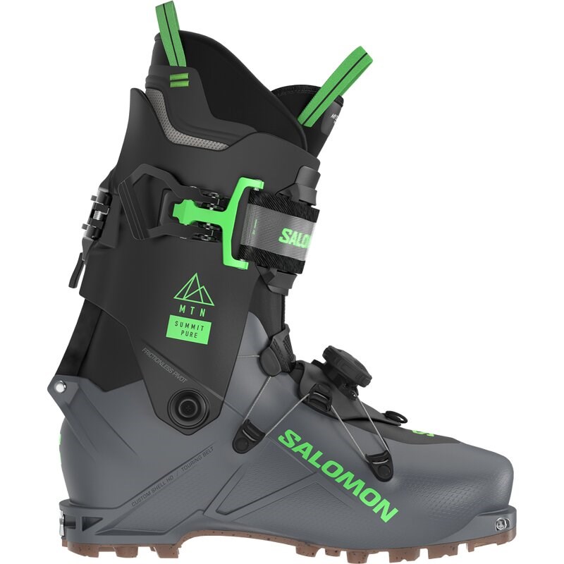 Salomon Herren Ski-Schuhe ALP. BOOTS MTN SUMMIT - Anthrazit/Schwarz/Pastell-Neongrün