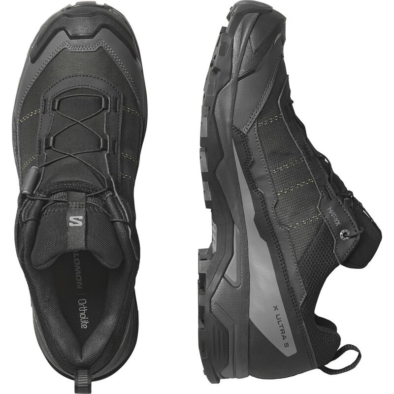 Salomon Herren Multifunktionsschuhe SHOES X ULTRA 5 GTX - Schwarz/Asphalt/Castlerock
