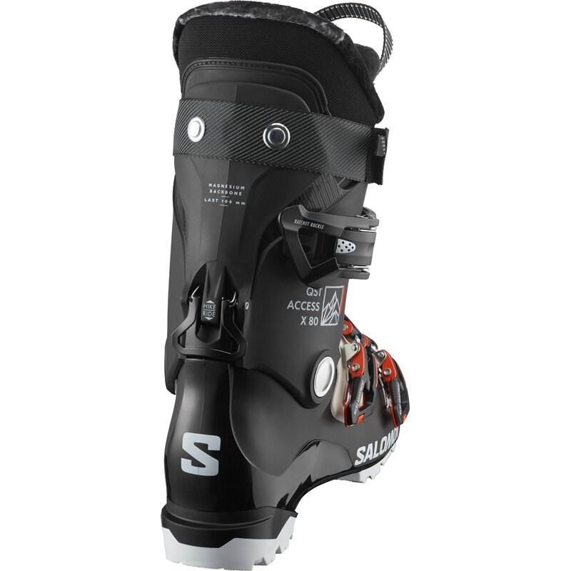 Salomon Herren ALP. BOOTS QST ACCESS X80 GW - Schwarz/Regentag/Orange