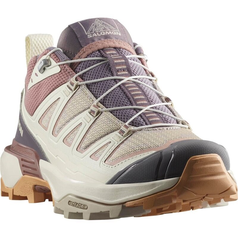 Salomon Damen Multifunktionsschuhe SHOES X ULTRA 360 EDGE W Slv - Silberne Wolke/Vanilleeis/Wurzelholz