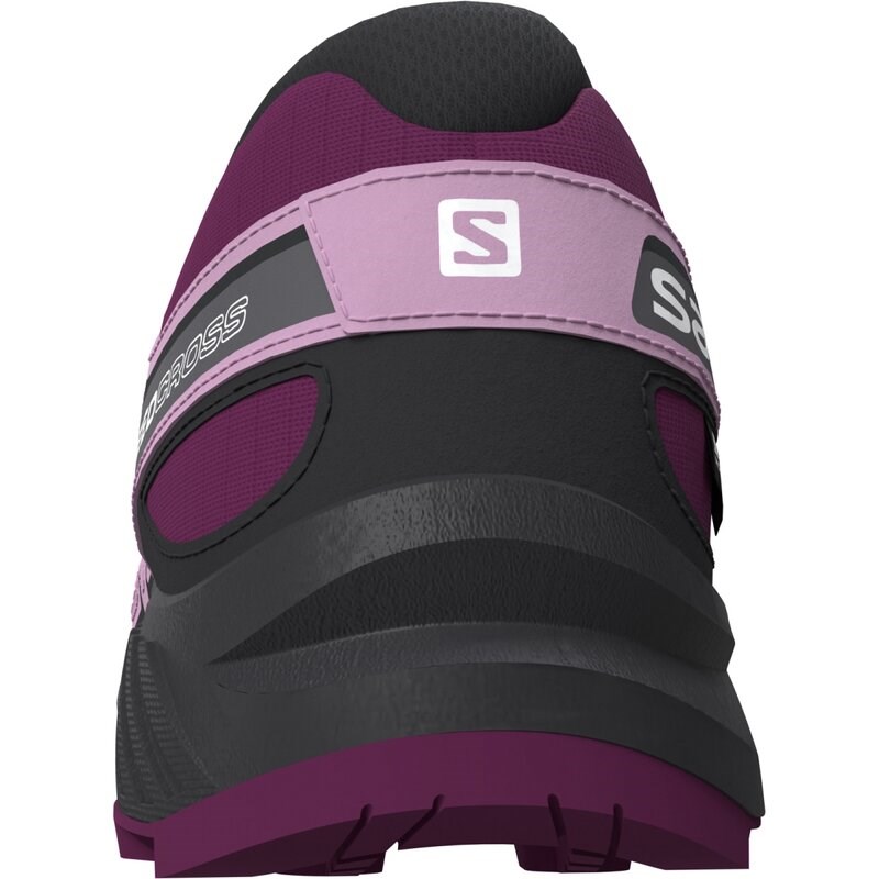 Salomon Kinder Multifunktionsschuhe SHOES SPEEDCROSS WP J - Pflaumen-Caspia/Orchideenstrauß/Schwarz