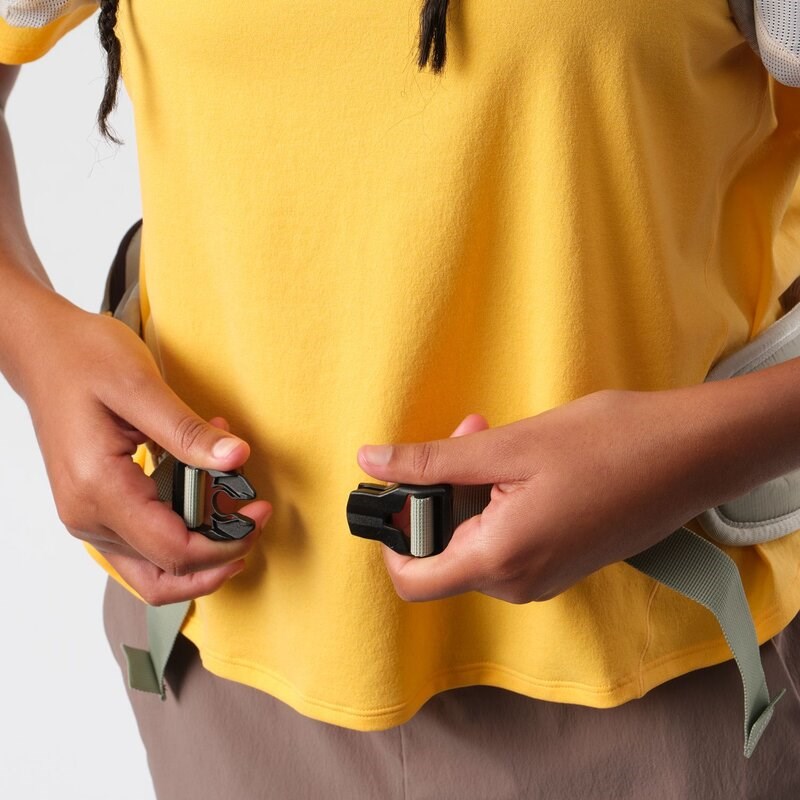 Salomon Rucksack AEROTREK 28 WOMEN - Seegras/Silberwolke/Eisen 9