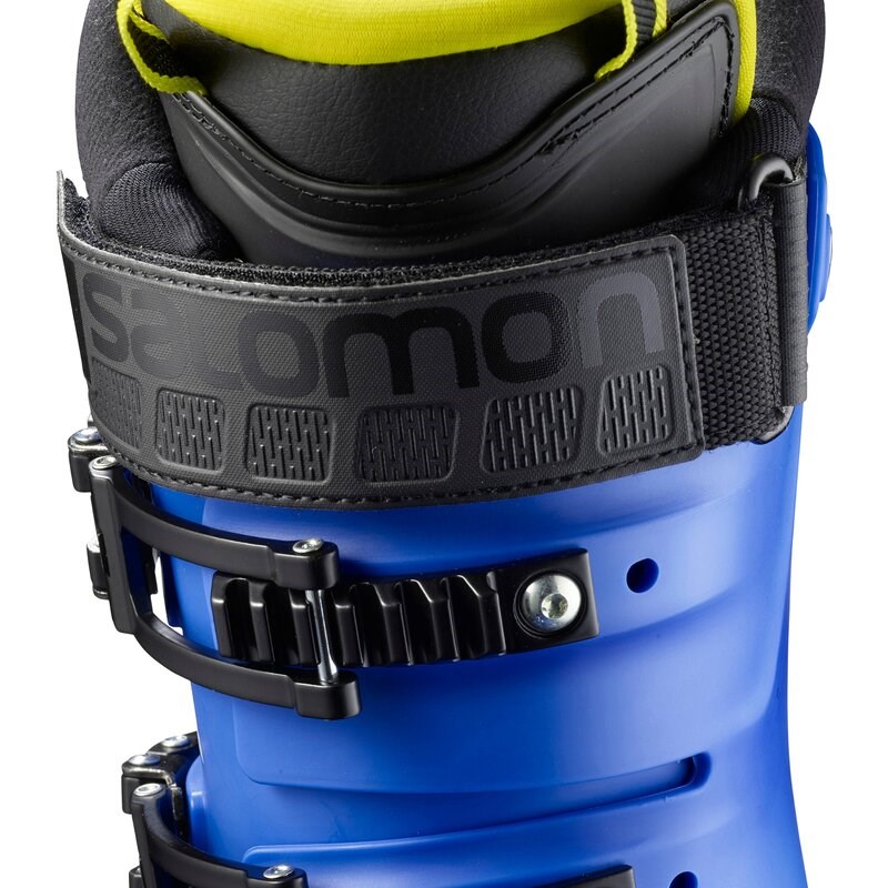 Salomon Kinder Skischuhe - Rennblau/Säuregrün/SCHWARZ