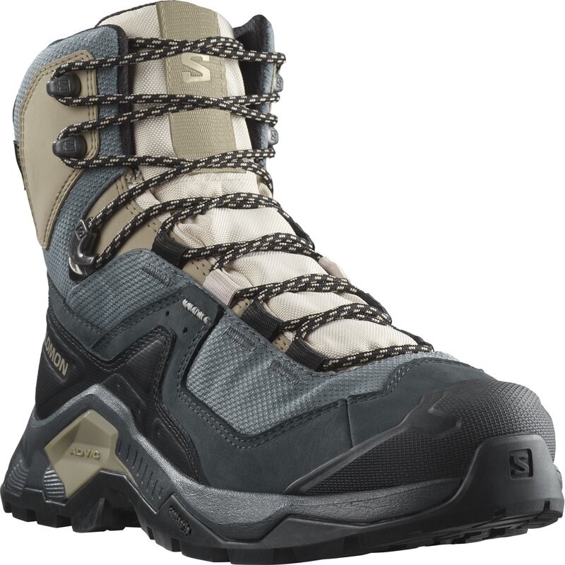 Salomon Damen Trekkingstiefel QUEST ELEMENT - Ebenholz/Regnerischer Tag/Stürmisches Wetter