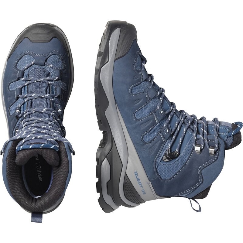 Salomon Damen Trekkingstiefel SHOES QUEST 5 GTX W - Verzaubert/Grisaille/Schwarz