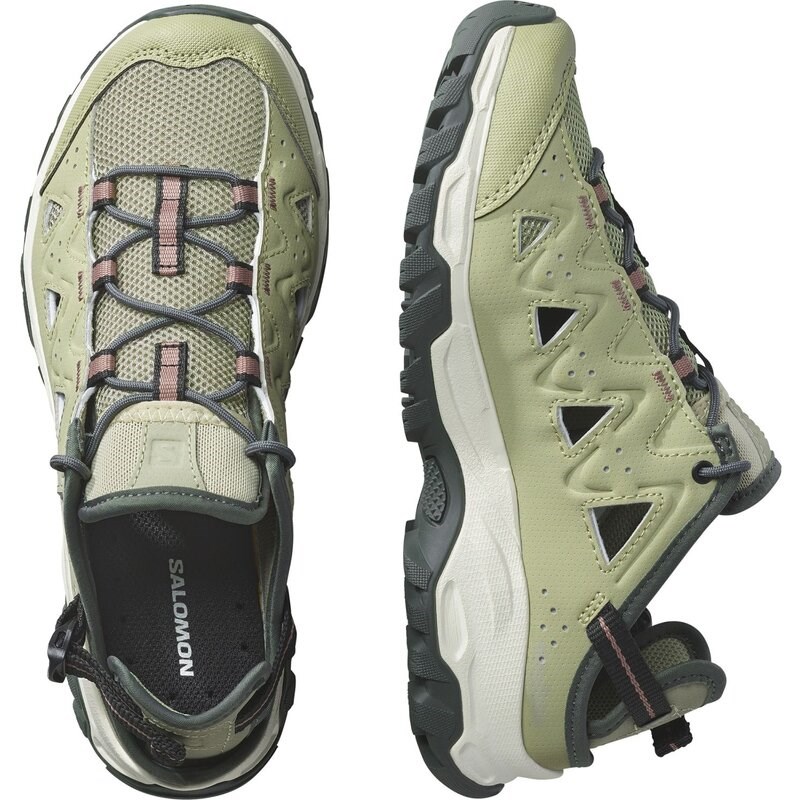 Salomon Damen Freizeitschuhe ALHAMA - Tee/Urban Chic/Wurzelholz