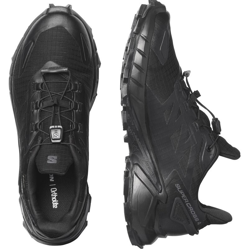 Salomon Damen Trailrunningschuhe SHOES SUPERCROSS 4 GTX W - Schwarz/Schwarz/Schwarz