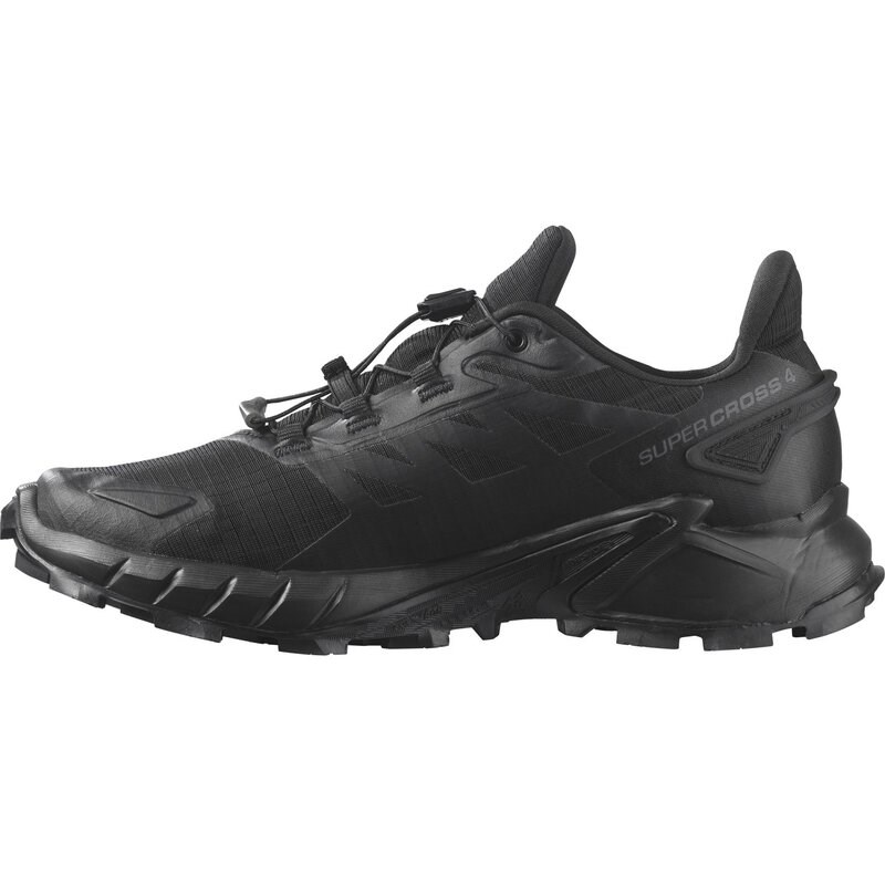 Salomon Damen Trailrunningschuhe SHOES SUPERCROSS 4 GTX W - Schwarz/Schwarz/Schwarz