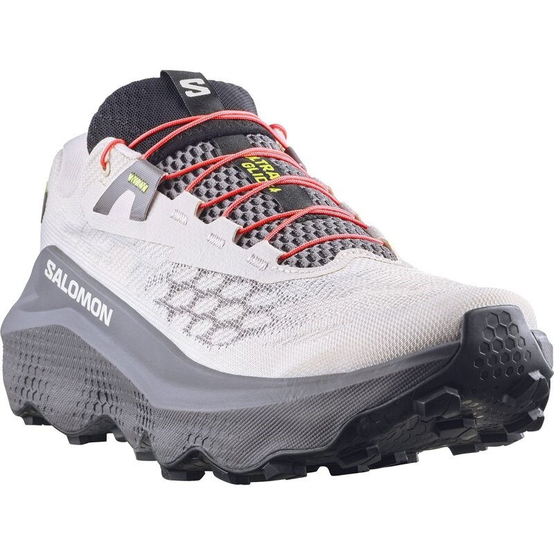 Salomon Herren Trailrunningschuhe SHOES ULTRA GLIDE 4 - Flieder-Esche/Excalibur/Rosa Schafgarbe
