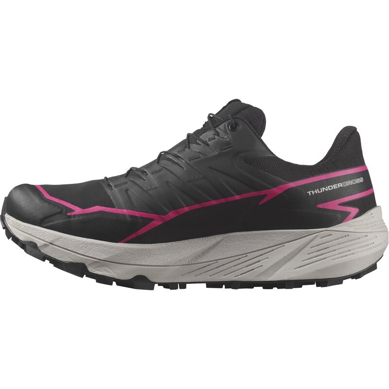 Salomon Damen Trailrunningschuhe SHOES THUNDERCROSS GTX W - Schwarz/Schwarz/Pink Glo
